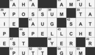 Nytimes Crossword