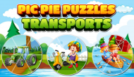 Pic Pie Puzzles Transports