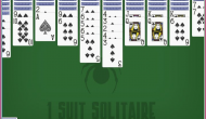 Spider Solitaire 1 Suit